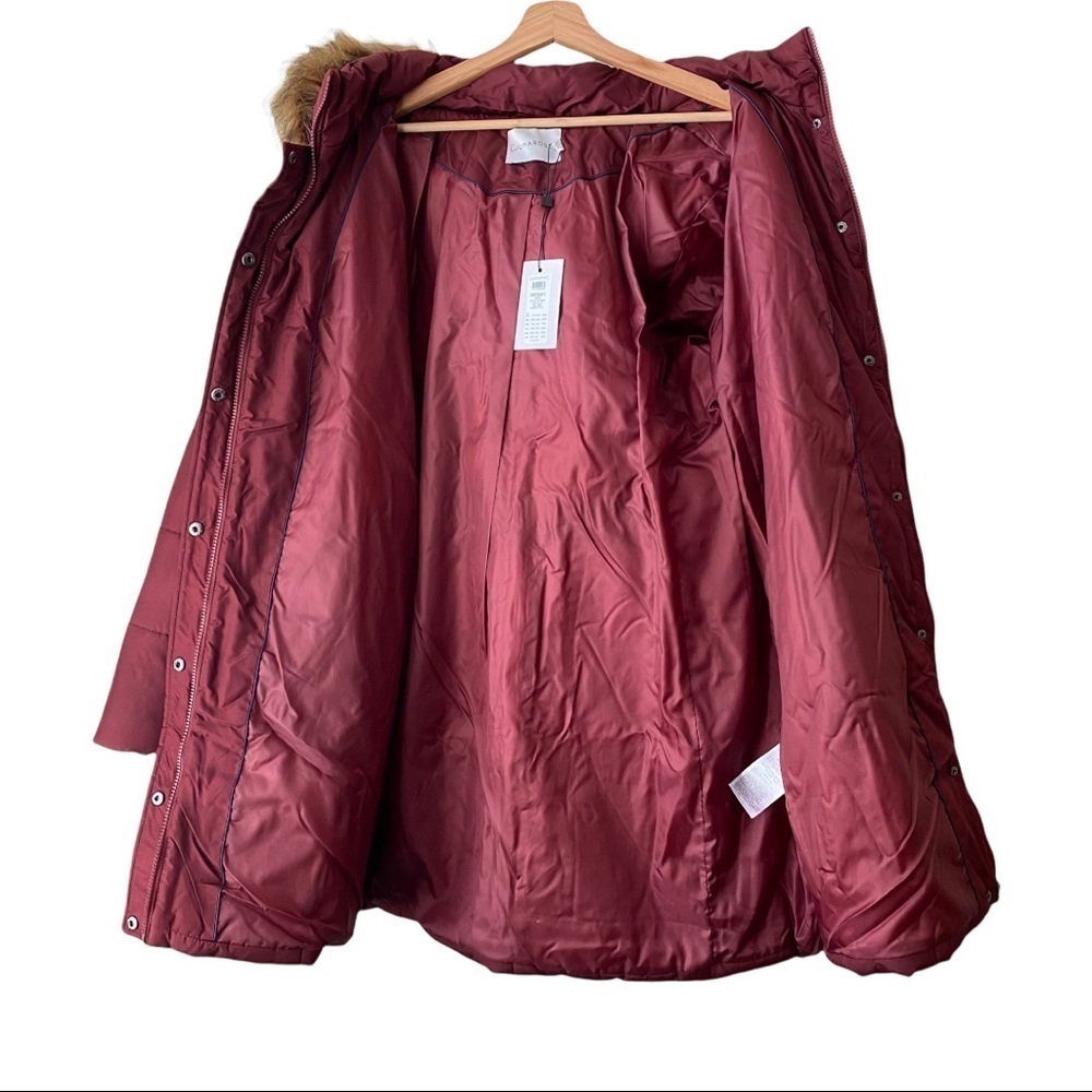 ASOS (Junarose) Faux fur trim parka NWT - Picture 10 of 17